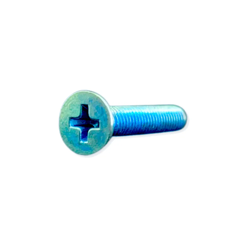 1" Blue Zinc Phillips Mounting Hardware 1000 Pack