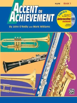 Accent on Achievement, Book 1 For Flute Online Media Included