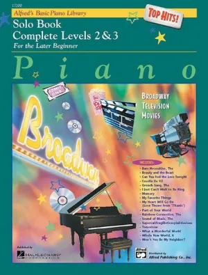 Alfred's Basic Piano Course: Top Hits! Solo Book Complete 2 & 3