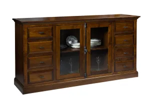 Allison - 2 Door 8 Drawer Sideboard with Optional Wine Rack