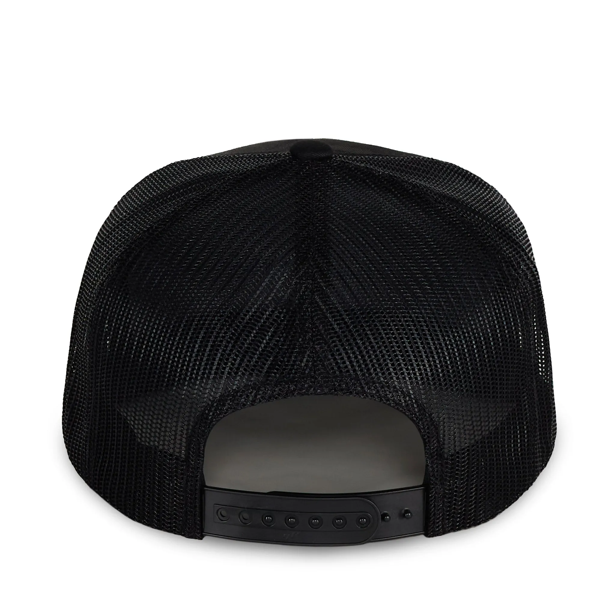 American Black Camo Trucker Flat Bill