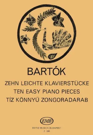 Bartok, TEN EASY PIANO PIECES