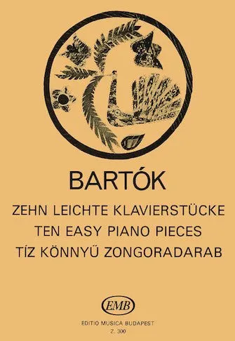 Bartok, TEN EASY PIANO PIECES
