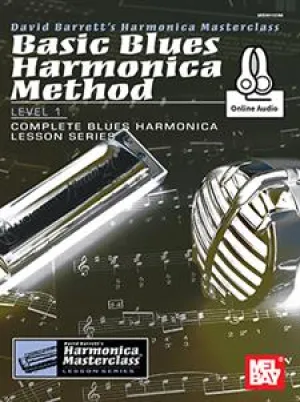 Basic Blues Harmonica Method Level 1 (Book   Online Audio)