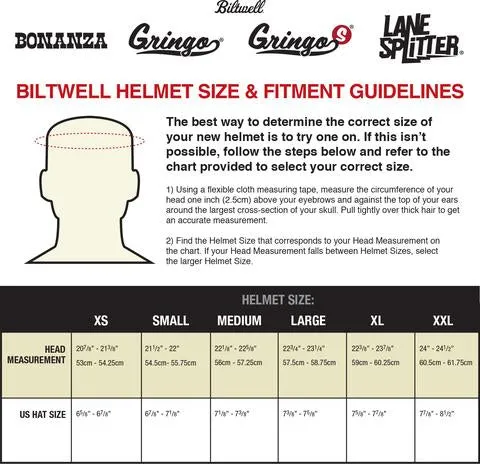 Biltwell Gringo S ECE Helmet (White) X: