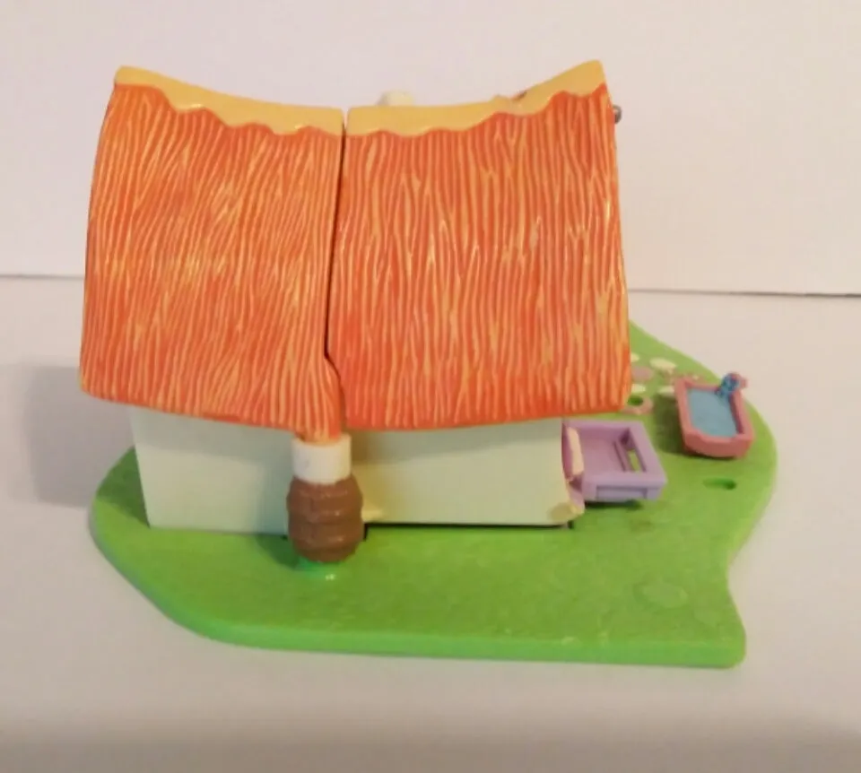Bluebird Polly Pocket Disney Snow White 7 Dwarfs Cottage