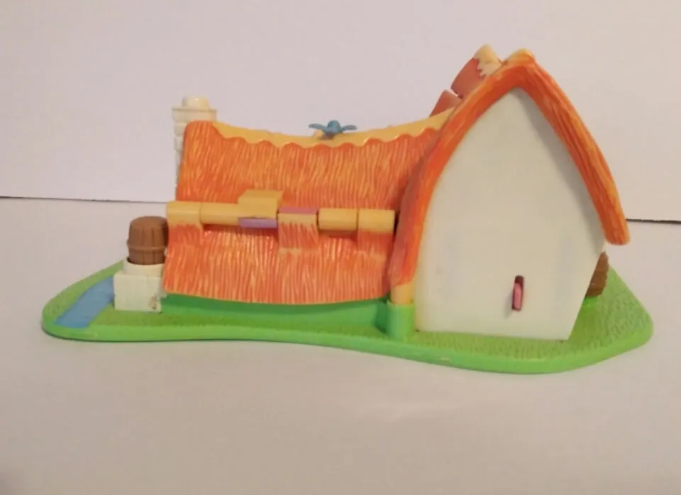 Bluebird Polly Pocket Disney Snow White 7 Dwarfs Cottage