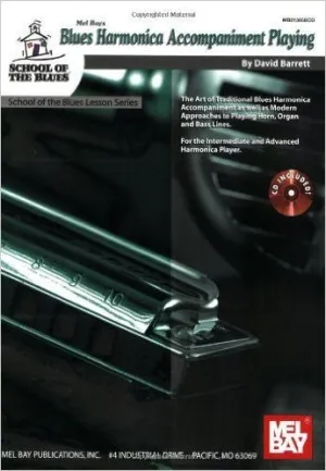 Blues Harmonica Accompaniment Playing (Book/CD Set) Discontinued