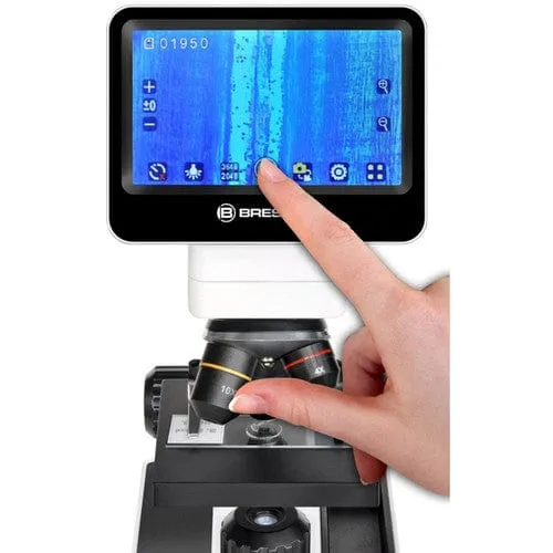 Bresser Biolux Touch 40x-1600x Monocular Microscope - 52-01010
