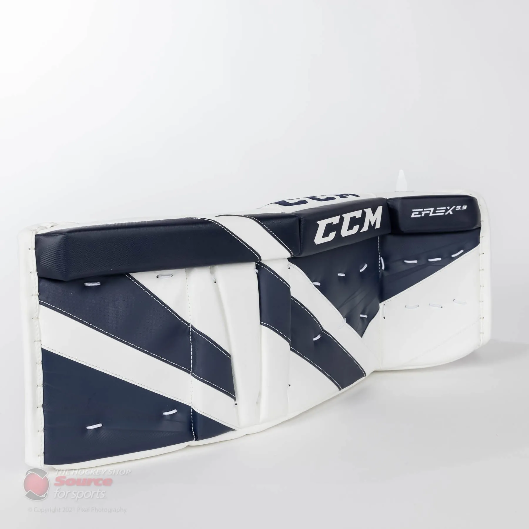 CCM Extreme Flex E5.9 Intermediate Goalie Leg Pads