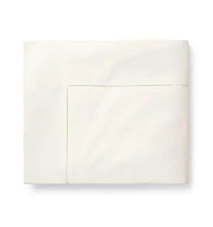 Celeste Percale Flat Sheet by Sferra