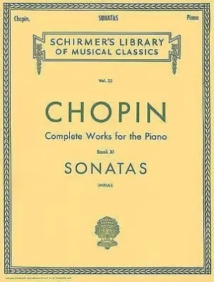 Chopin, Complete Works for the Piano, Sonatas (Book XI) Vol.35