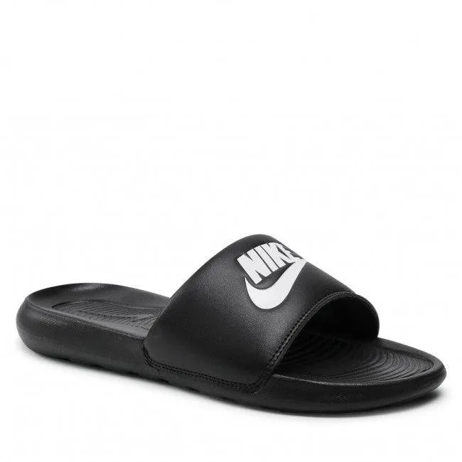 CIABATTE NIKE VICTORI ONE SLIDE BLACK CIABATTA SWOOSH NERA