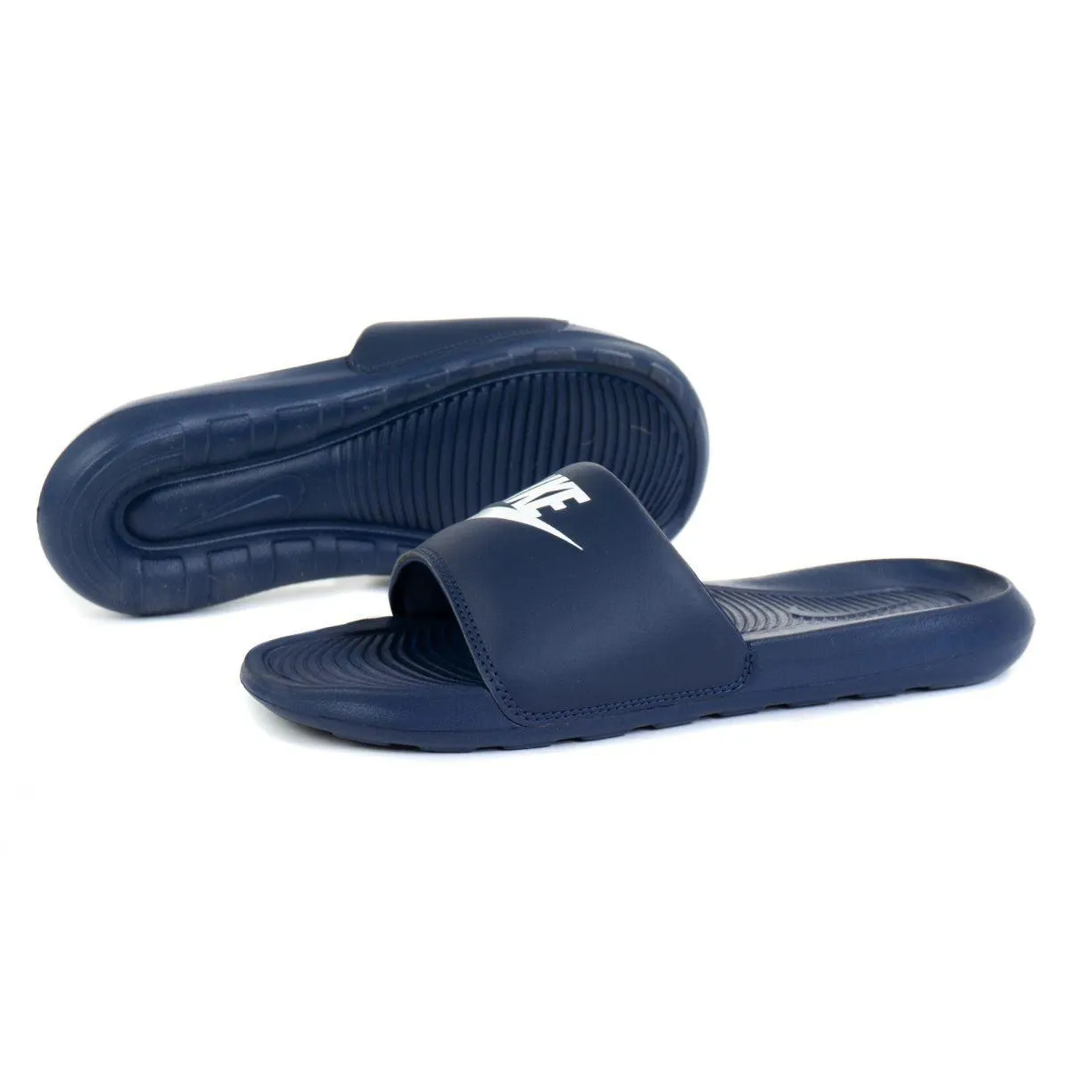 CIABATTE NIKE VICTORI ONE SLIDE BLU CIABATTA BLUE