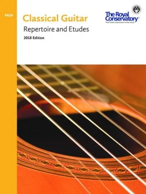 Classical Guitar Repertoire and Etudes Preparatory