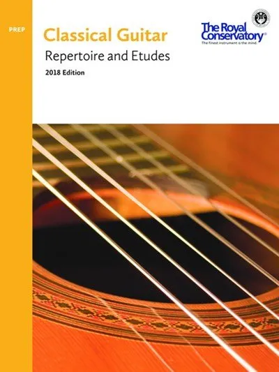 Classical Guitar Repertoire and Etudes Preparatory