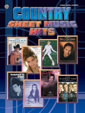 Country Sheet Music Hits - P/V/CH
