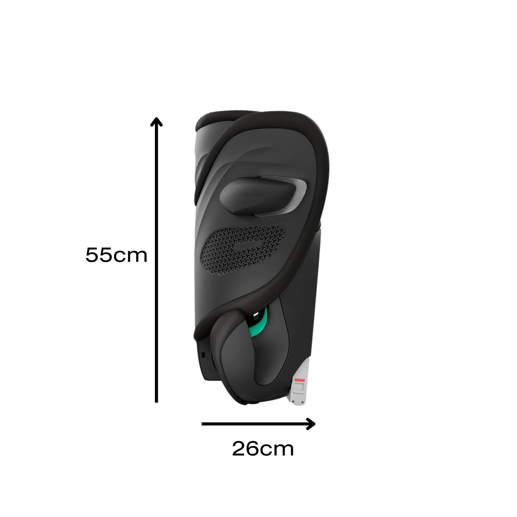 Cybex Solution G2 i-Fix Highback Booster in Magic Black