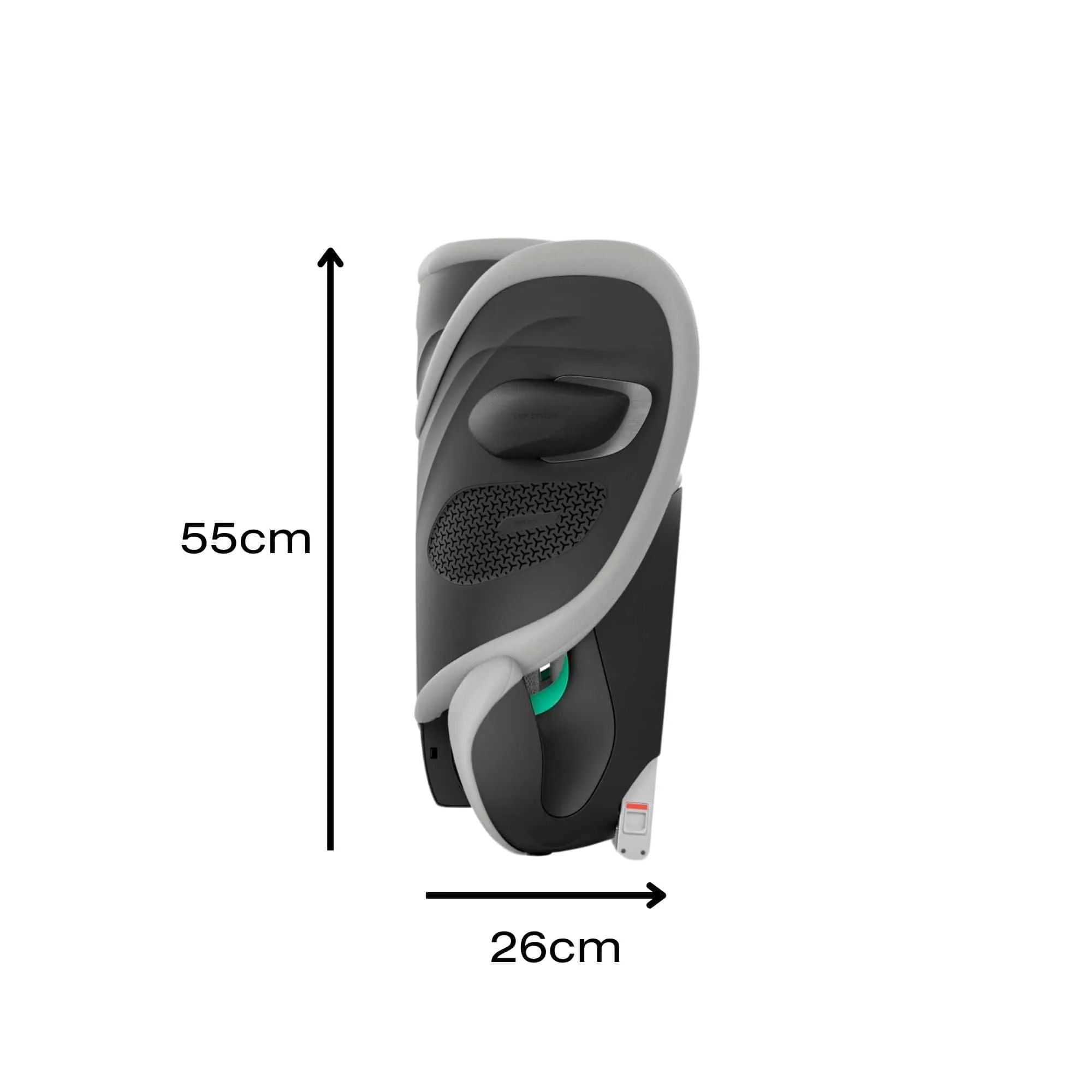 Cybex Solution G2 Plus i-Fix Highback Booster in Stone Grey
