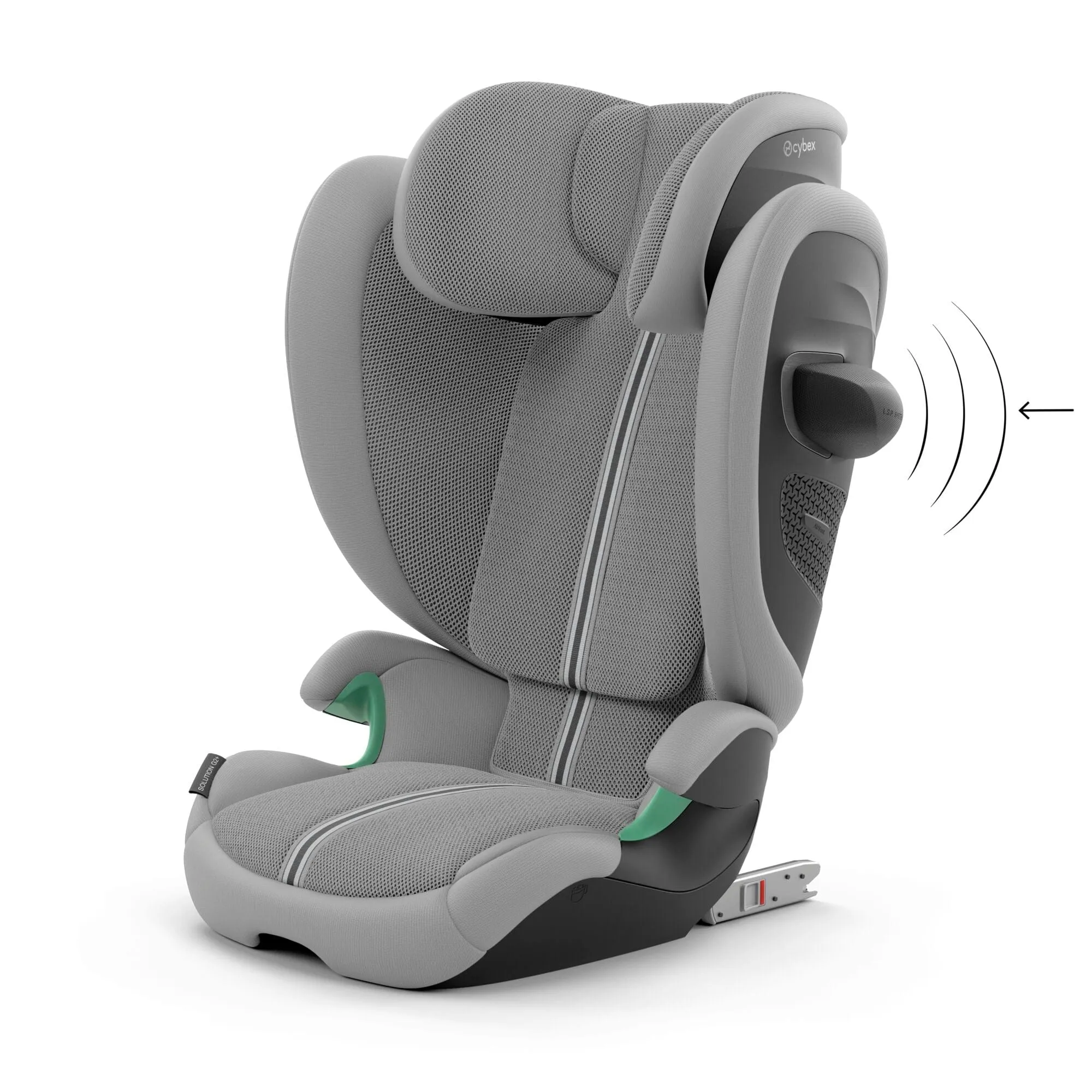 Cybex Solution G2 Plus i-Fix Highback Booster in Stone Grey
