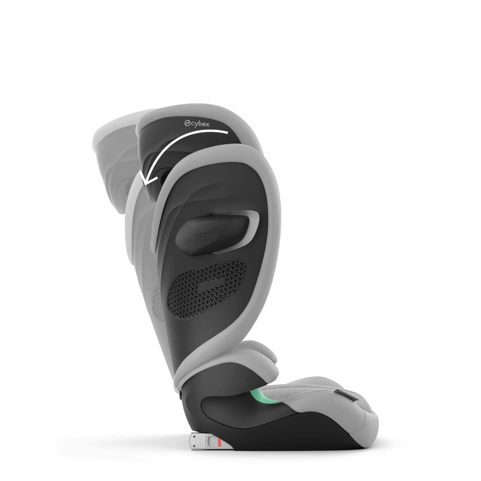 Cybex Solution G2 Plus i-Fix Highback Booster in Stone Grey