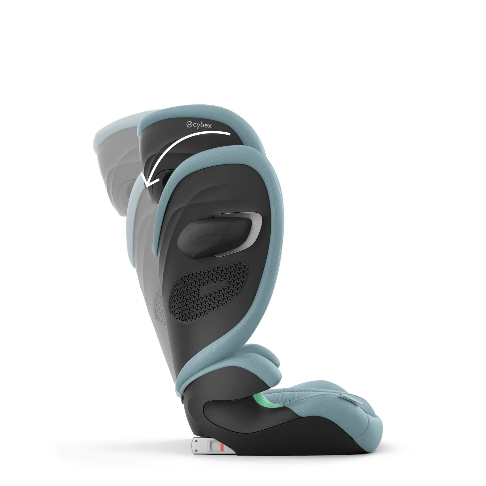 Cybex Solution G2 Plus i-Fix Highback Booster in Stormy Blue