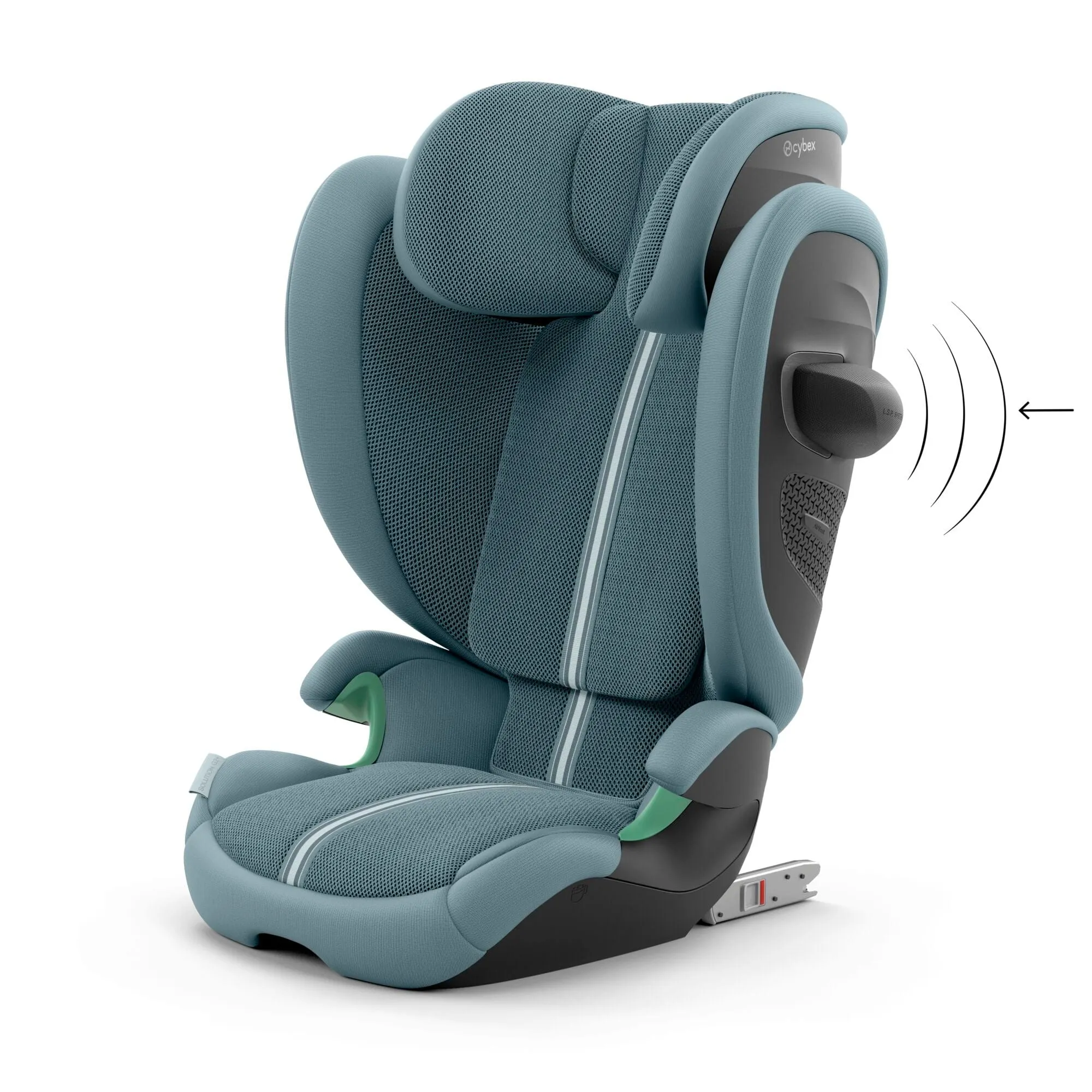Cybex Solution G2 Plus i-Fix Highback Booster in Stormy Blue