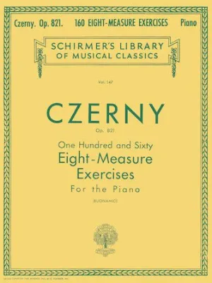 Czerny Op. 821 One Hundred and Sixty Eight- Measure Exercises