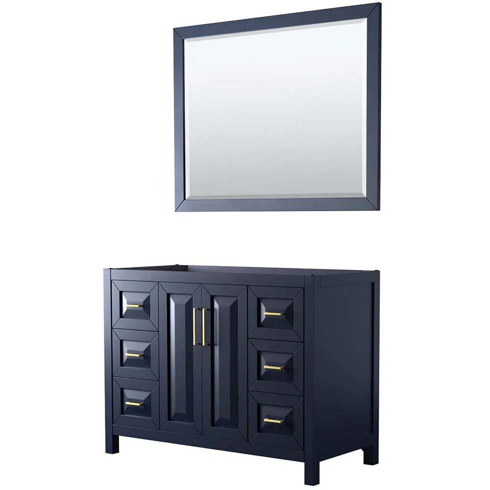 Daria 48 Inch Single Bathroom Vanity in Dark Blue