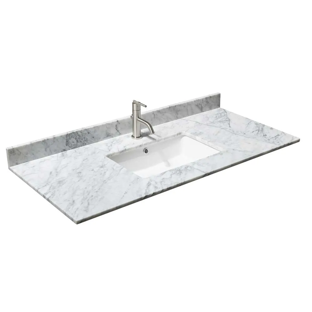 Daria 48 Inch Single Bathroom Vanity in Dark Espresso