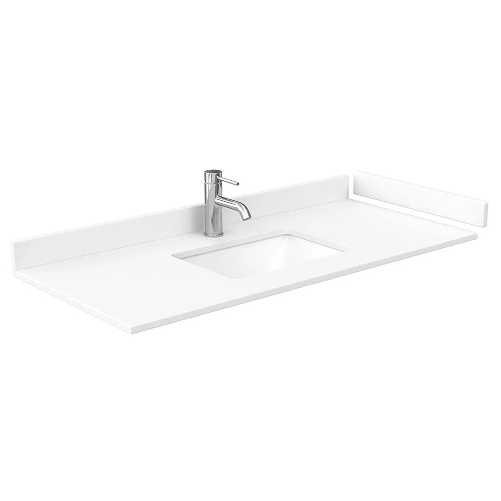 Daria 48 Inch Single Bathroom Vanity in Dark Espresso