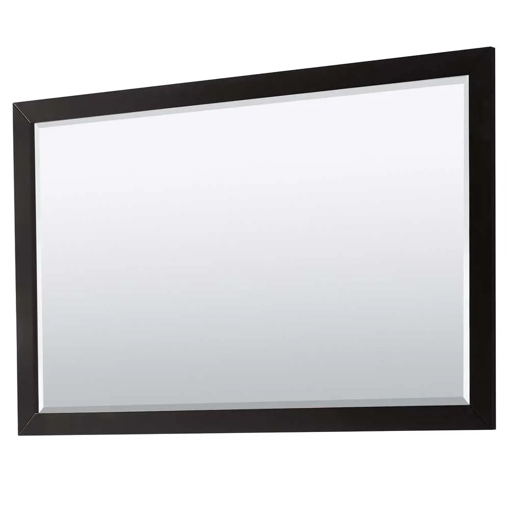 Daria 60 Inch Double Bathroom Vanity in Dark Espresso