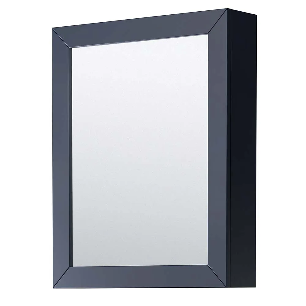 Daria 72 Inch Double Bathroom Vanity in Dark Blue