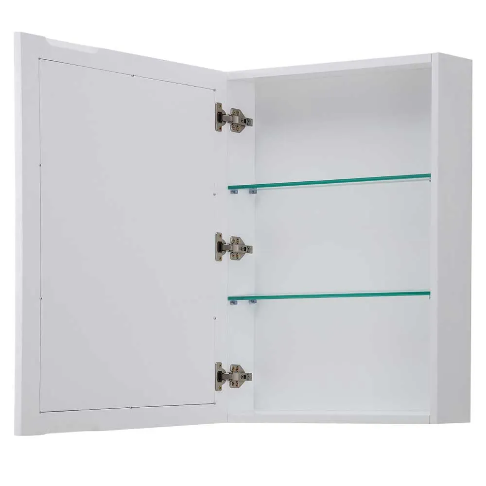 Daria 80 Inch Double Bathroom Vanity in White - Polished Chrome Trim