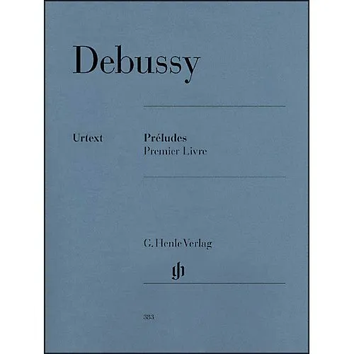 Debussy, Urtext Preludes Premier Livre