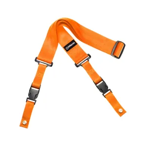 DiMarzio DD2200OR Nylon ClipLock Quick Release 2Inch Guitar Strap, Orange