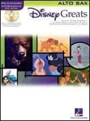 Disney Greats for Alto Sax Instrumental Play-Along Pack