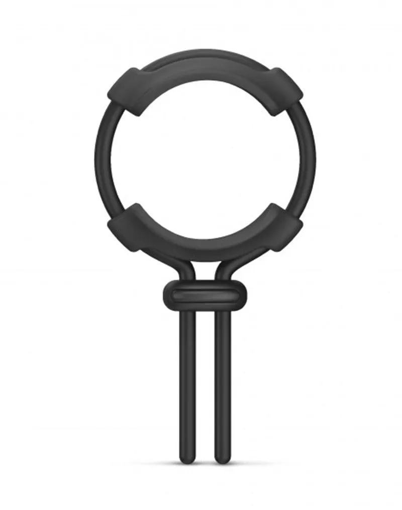 Dorcel - Fit Ring - Verstelbare Siliconen Cockring - Zwart