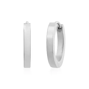 Flat Huggie Earrings