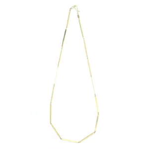 Flat Link Chain Necklace
