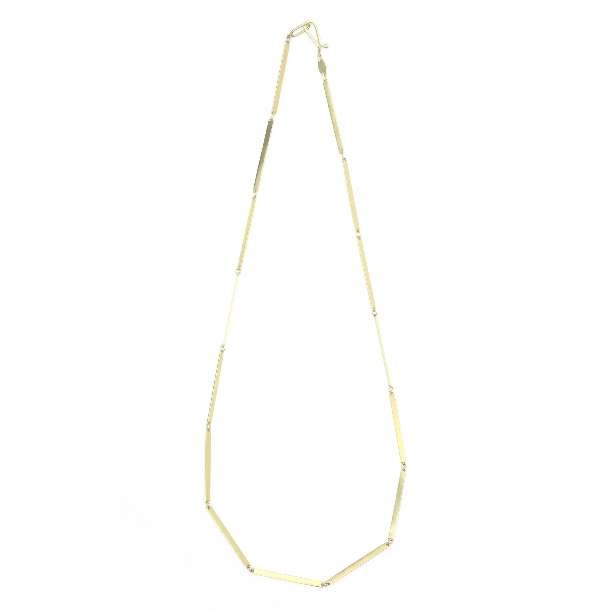 Flat Link Chain Necklace