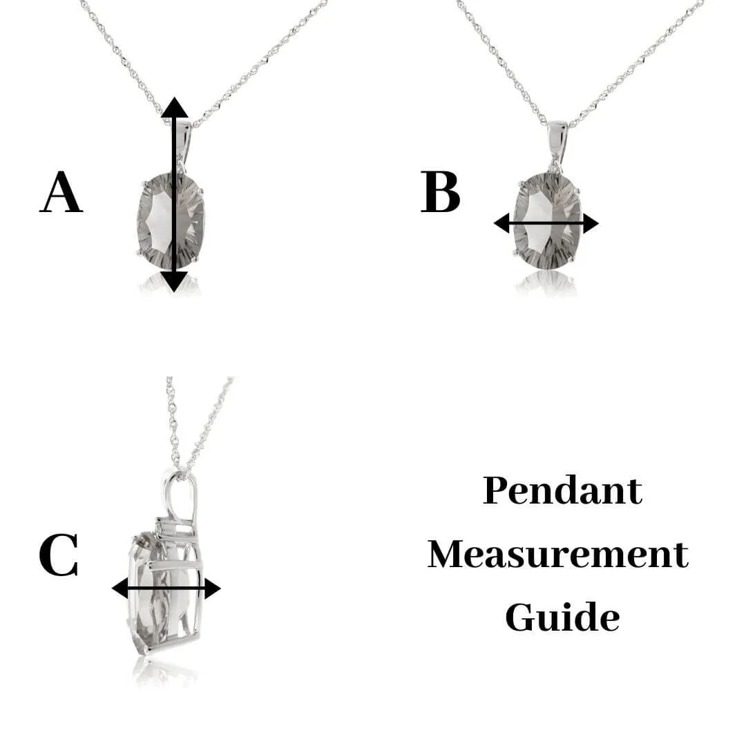 Flat Snowflake Charm