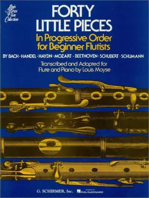 FORTY (40) LITTLE PIECES for Flute & Piano