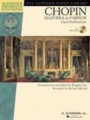 Frédéric Chopin, Mazurka in F minor, Op. post. (Book & CD)