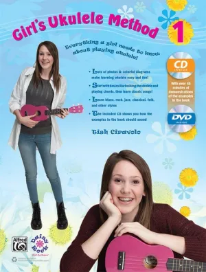 Girl's Ukulele Method, Level 1 (Book & CD/DVD)