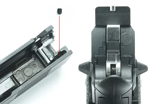 Guarder Steel CNC Slide for MARUI HI-CAPA 5.1 (STI Custom/Black)