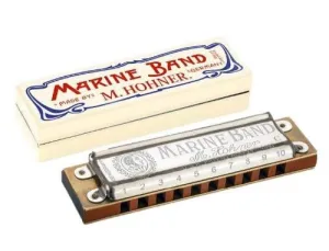 Hohner 125th Anniversary Marine Band Harmonica, Key Of C