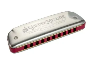 Hohner 544 Progressive Series Golden Melody Diatonic Harmonica