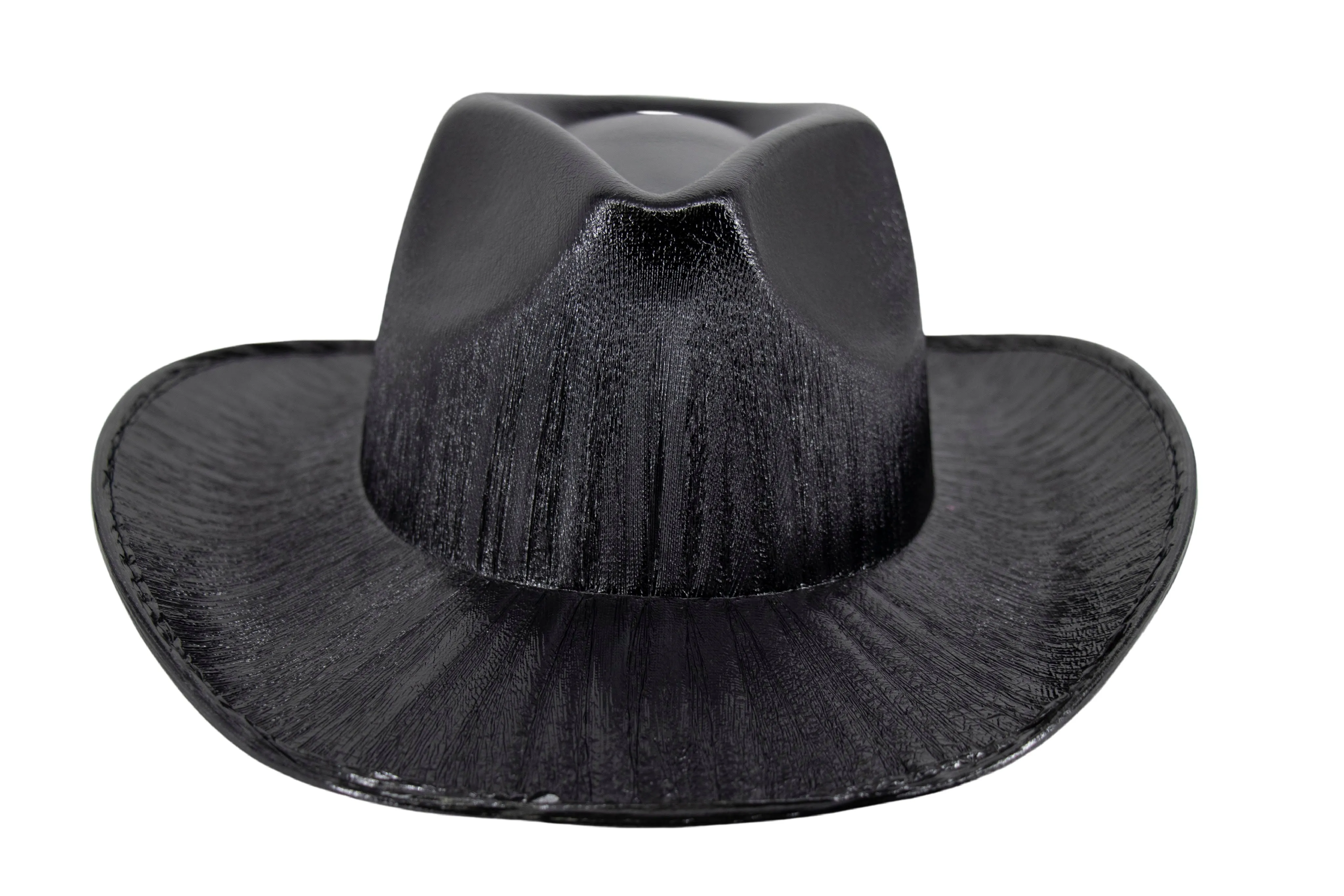 Holographic Space Cowboy Hat (Black)