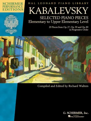 Kabalevsky, Selected Piano Pieces Elementary to Upper Elementary Level